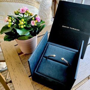 David Yurman - Cable Classic Collection® Bracelet with 18K Yellow Gold